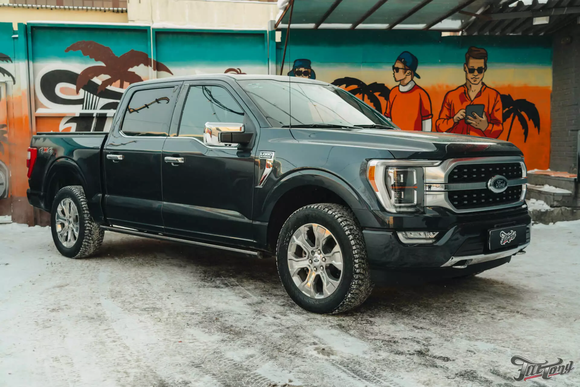 Ford F150. Установка выхлопной системы